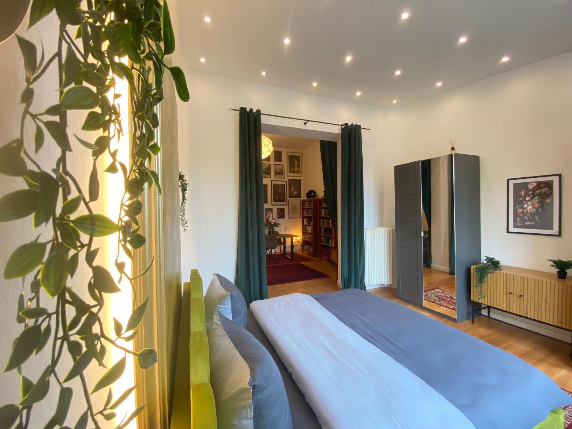 Superhosts King-Bett - Zentrum - Parkplatz - Netflix Bremen Luaran gambar